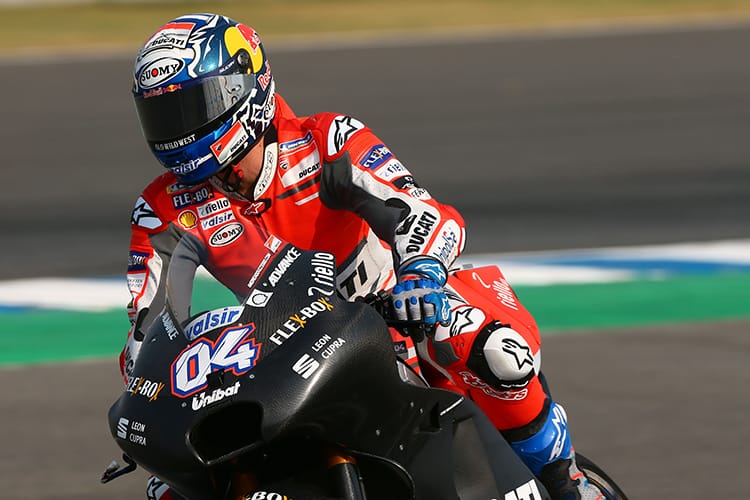 Andrea Dovizioso weiß nicht, welche Verkleidung er wählen soll