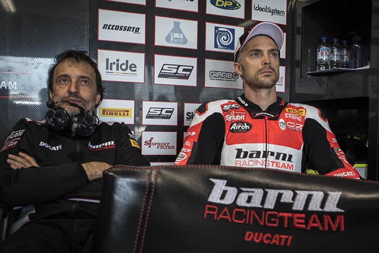 Leon Camier (re.) hatte mit vielen Verletzungen zu kämpfen