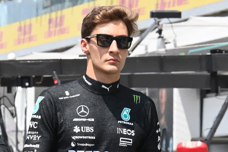 Auch George Russell ist kein Fan vom Heizdecken-Verbot