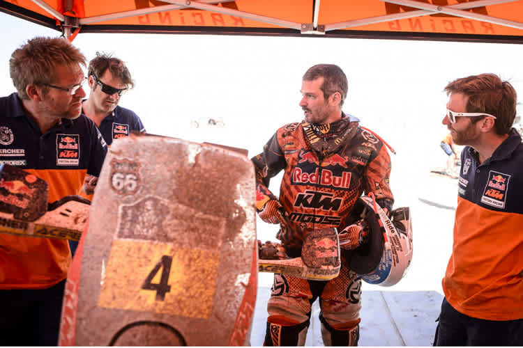 Jordi Viladoms: Kurzfristig für Kurt Caselli bei KTM eingesprungen, nun winkt das Podest