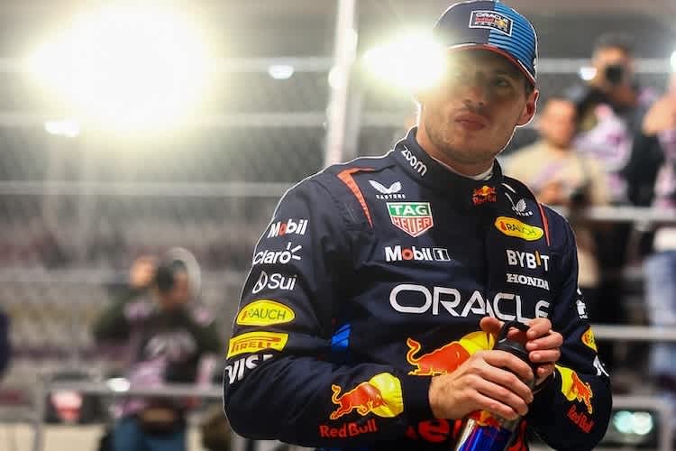 Max Verstappen wurde nach seiner starken Qualifying-Leistung in Katar bestraft