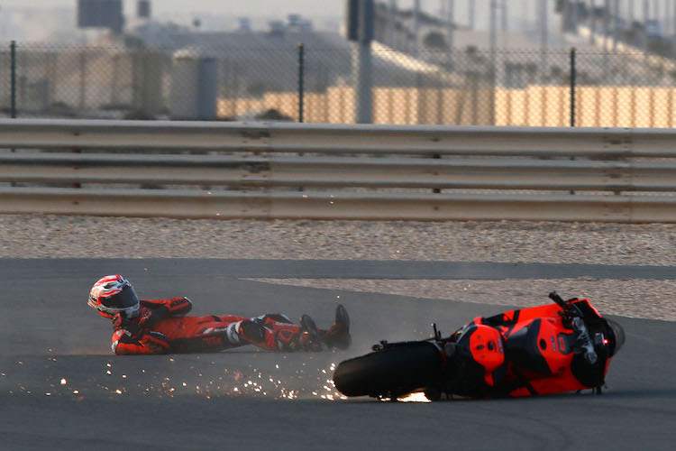 Iker Lecuona mit Sturz in Katar