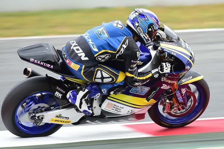 Marcel Schrötter auf der störrischen Mistral 610