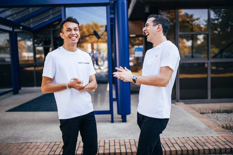 Alex Albon und Nicholas Latifi