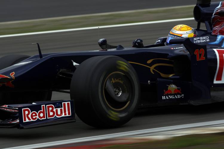 Buemi in seinem Toro Rosso