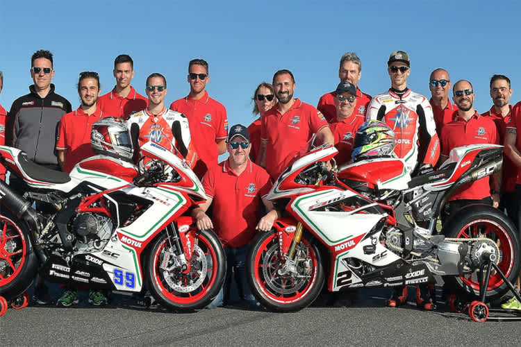 MV Agusta 2017: Eine Maschine für Supersport, eine für Superbike