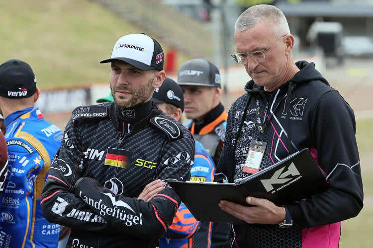 Kai Huckenbeck (li.) arbeitete in die falsche Richtung