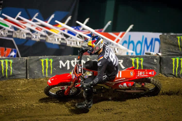 Ken Roczen startet in San Diego mit dem 'redplate' des WM-Leaders