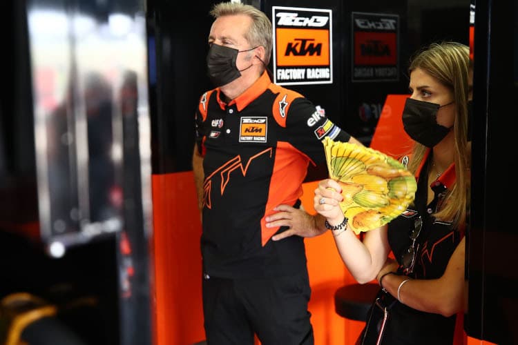 Hervé und Mathilde Poncharal, Kommunikations- und Pressereferentin bei Tech3