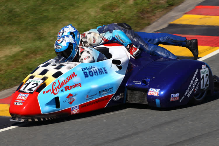 Kurt Hock/Enrico Becker (IDM Sachsenring 2013)