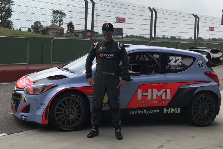 Chad Reed im KIA-Rally-Car