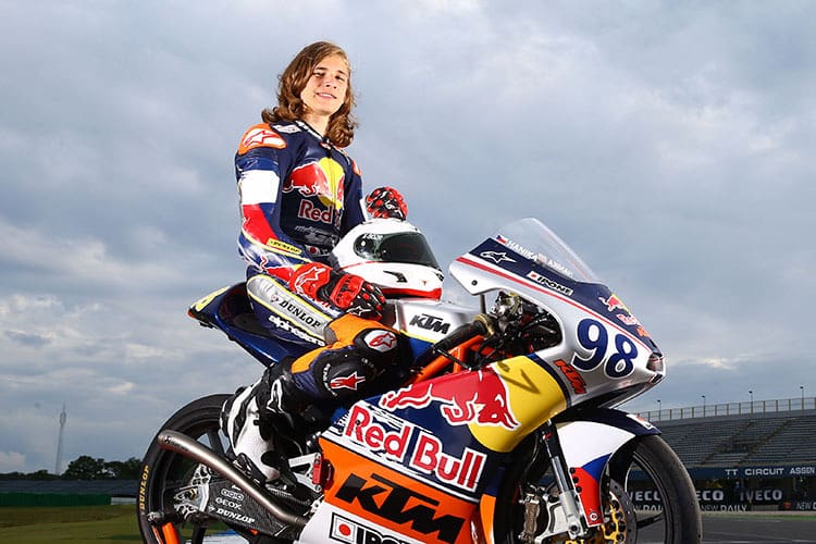 Karel Hanika war im Red Bull Rookies bisher der erfolgreichste Pilot