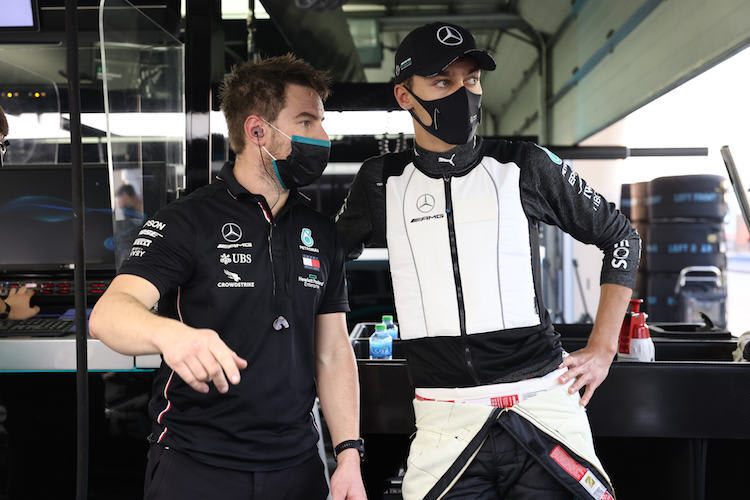 George Russell 2020 in Sakhir