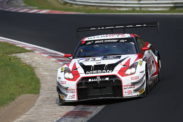 Stand am Wochenende überraschend auf der Pole: Der Nissan GT-R NISMO GT3