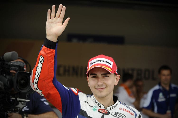 Autogrammstunde in Sursee: Jorge Lorenzo
