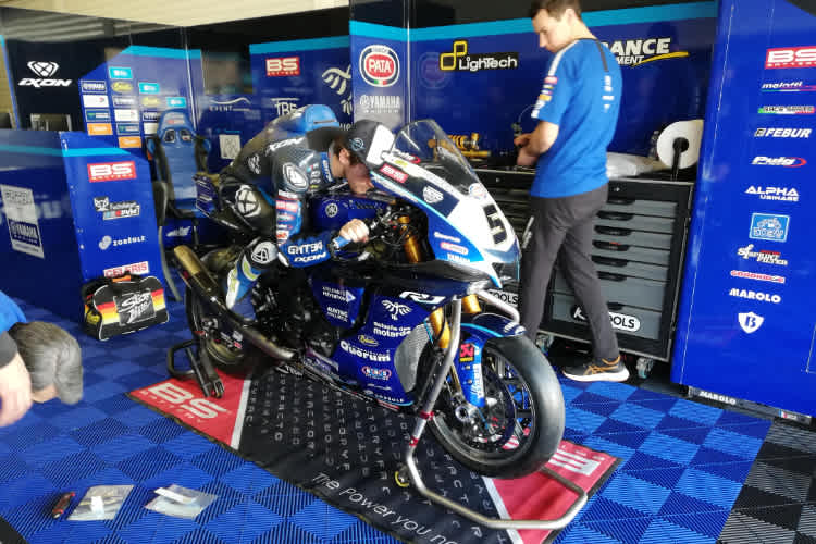 Philipp Öttl am Dienstagnachmittag bei der Sitzprobe