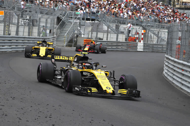 Sainz vor Hülkenberg und Verstappen