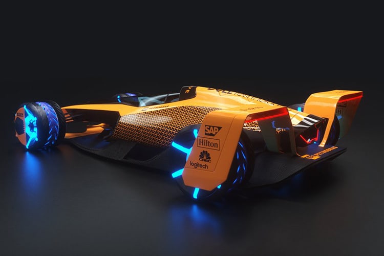 Sieht so der Formel-1-Renner des Jahres 2050 aus?