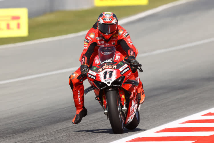 Nicolo Bulega führte den Großteil des Rennens deutlich