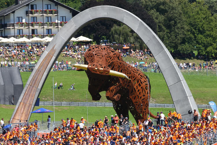 Unverkennbar: Der Red Bull Ring in Spielberg