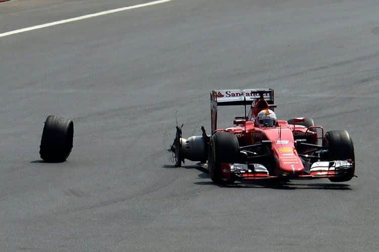 Sebastian Vettel in Mexiko