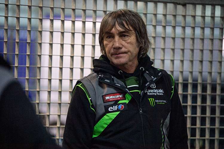 Leon Haslams Vater Ron