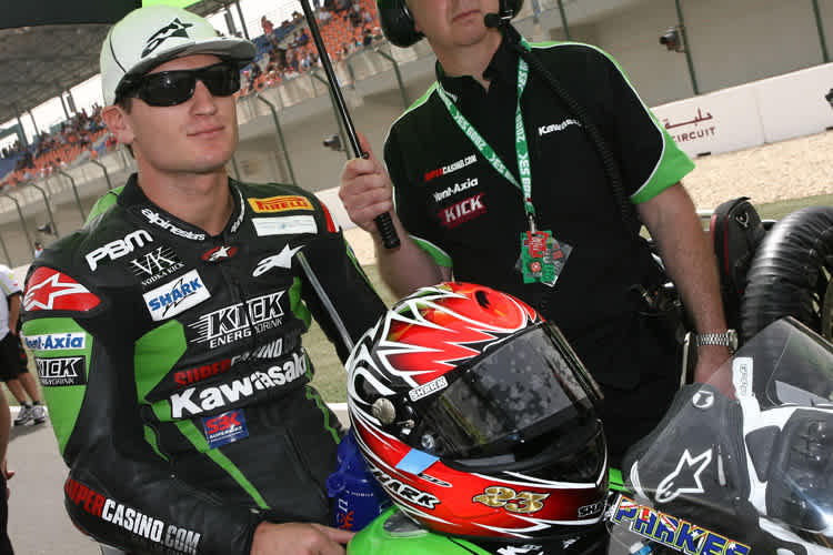 Broc Parkes: Bester Kawasaki-Pilot