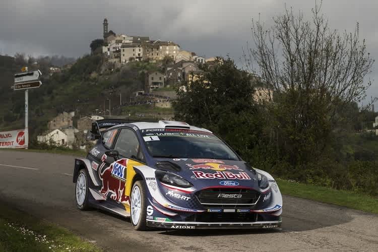 Sébastien Ogier führt klar bei seinem Heimspiel