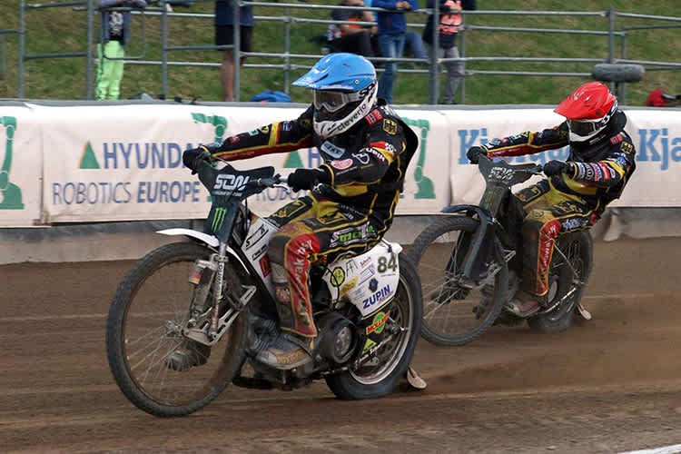 Starkes deutsches Duo: Martin Smolinski (vorne) und Kai Huckenbeck