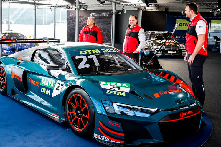 Die drei Teamchefs Ernst Moser, Kimmo Liimatainen und Thomas Biermaier