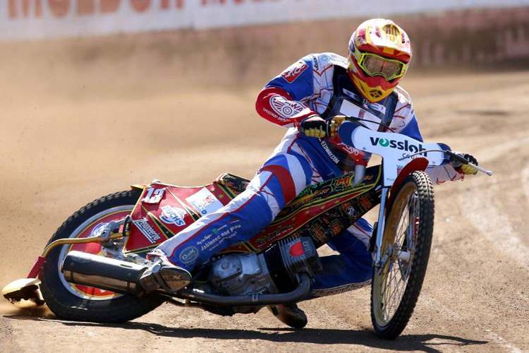 Vaclav Milik warb für Jawa und fuhr GM-Motoren