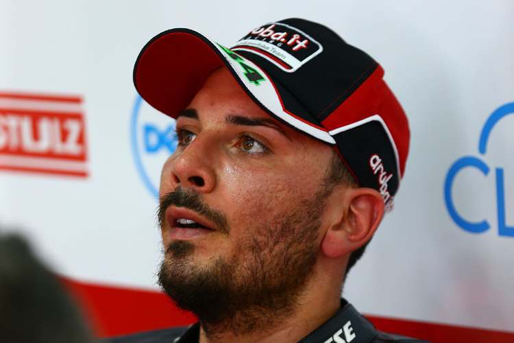 Nach zehn Wochen Pause ist Davide Giugliano wieder voll da