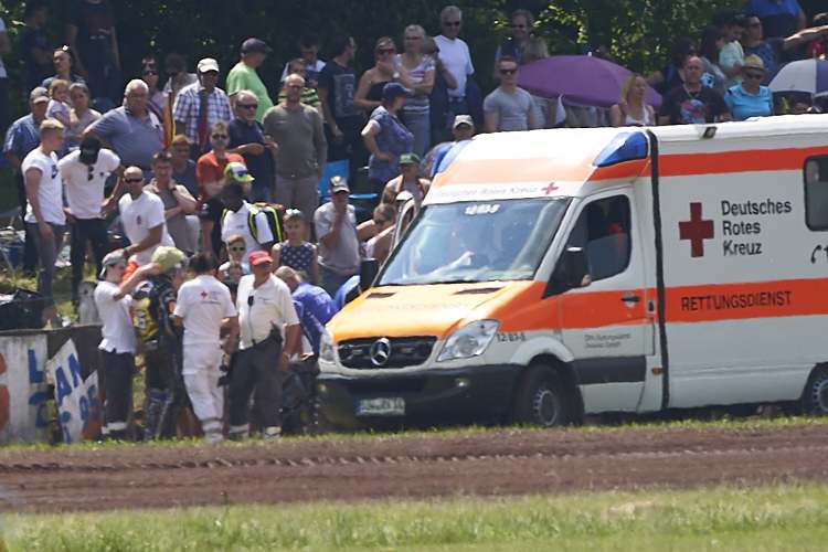 Mit dem Sturz in Herxheim begann Max Dilgers Tortur