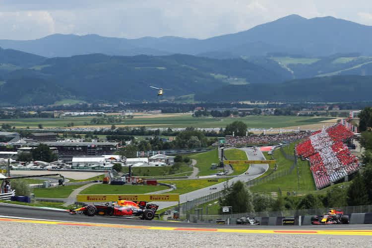 Einmalige Atmosphäre am Red Bull Ring