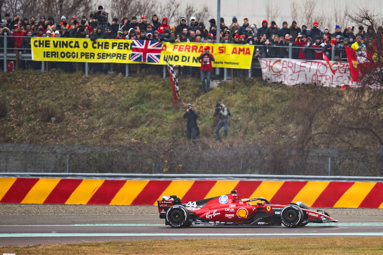 Die Tifosi haben Lewis Hamilton schnell ins Herz geschlossen