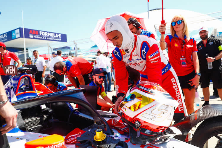 Pascal Wehrlein: Schon in der Formel E mehrheitlich in Rot