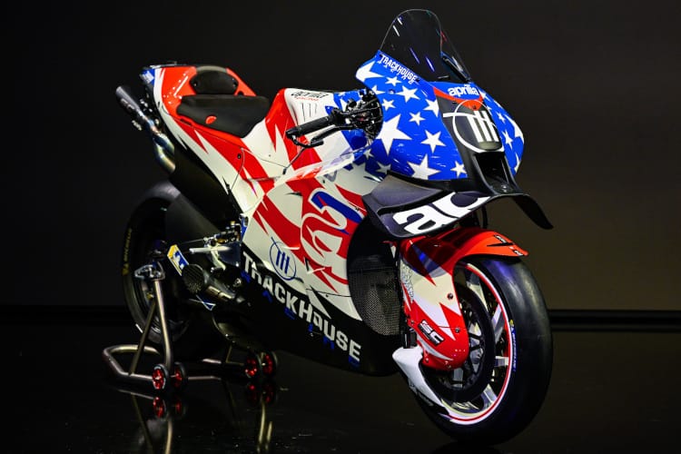 So sieht die RS-GP in den US-Farben aus