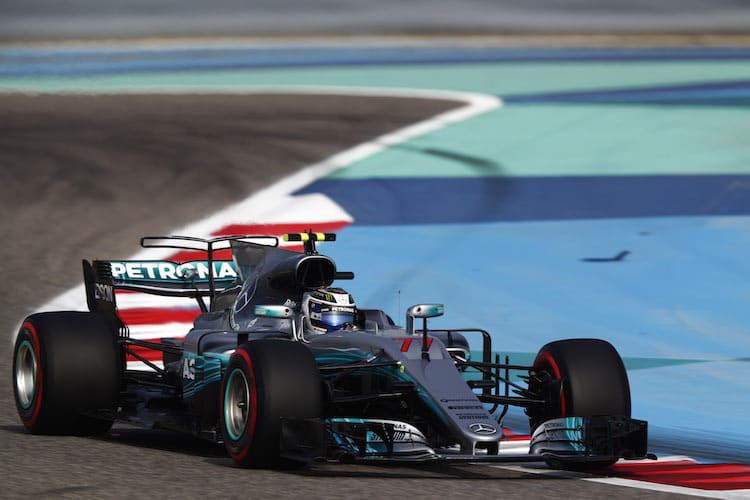 Valtteri Bottas im Silberpfeil