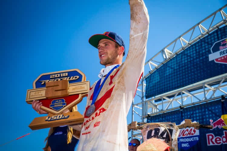 Ken Roczen stand in RedBud wieder auf dem Podium