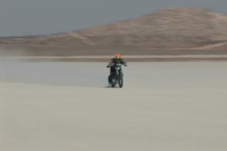 Billy Hamill auf dem Salzsee