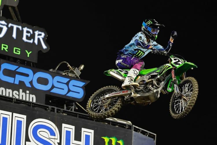 Jason Anderson feierte am Samstag einen Laufsieg