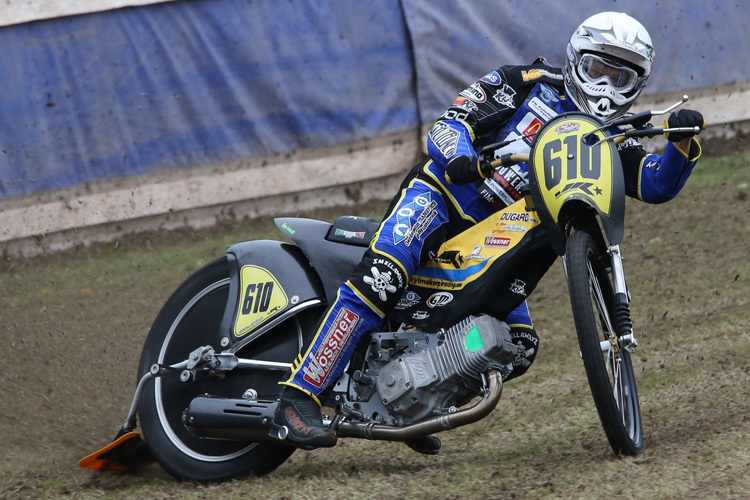 Joonas Kylmäkorpi in seinem letzten Grand Prix 2015 in Eenrum