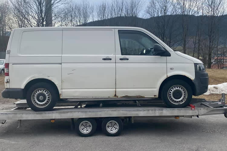 Hans Webers VW hielt nicht durch