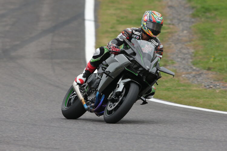 Fujiwara testete die H2R