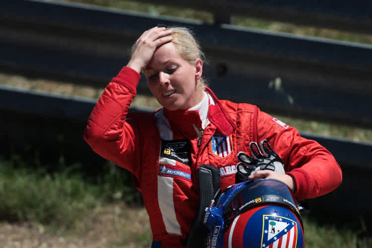 De Villota nach Superleague Crash in Jarama