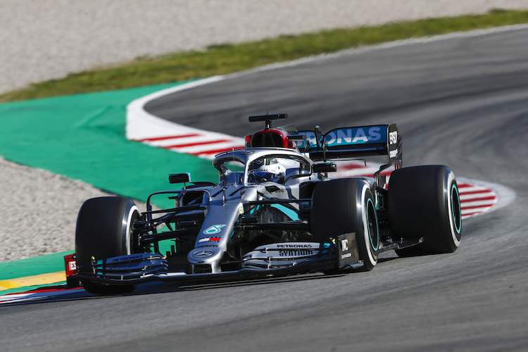 Valtteri Bottas im Mercedes