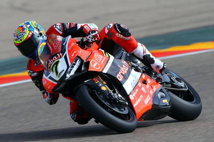 Chaz Davies gewinnt beide Rennen im MotorLand Aragon