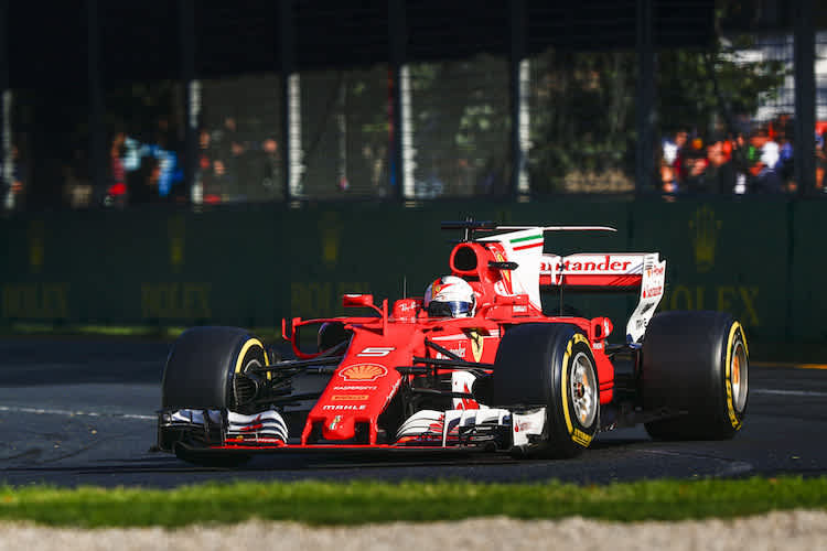 Sebastian Vettel in Australien