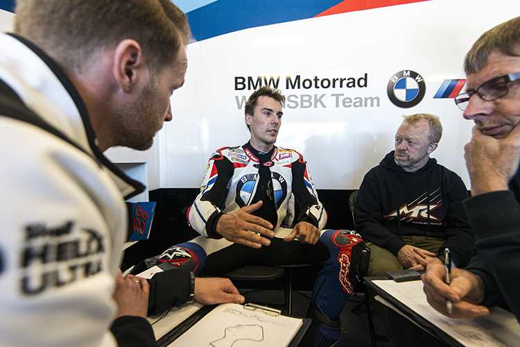 Markus Reiterberger: Rechts neben ihm Werner Daemen und Pete Benson