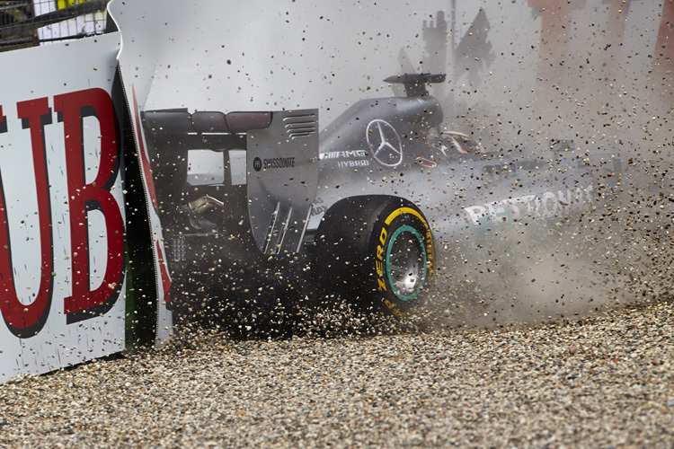 Lewis Hamilton am Samstag in Hockenheim